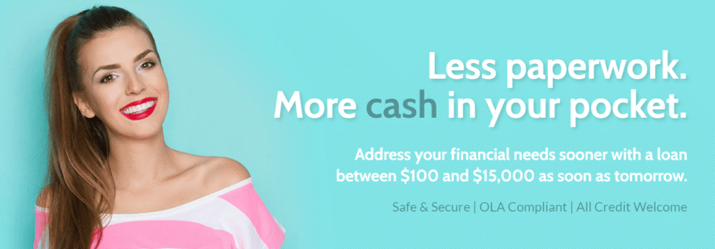 EncoreLoan hero seciton interface